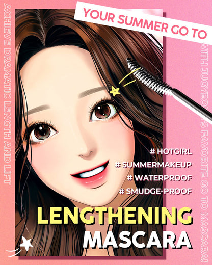 Natural Lengthening Black Mascara Volume and Length