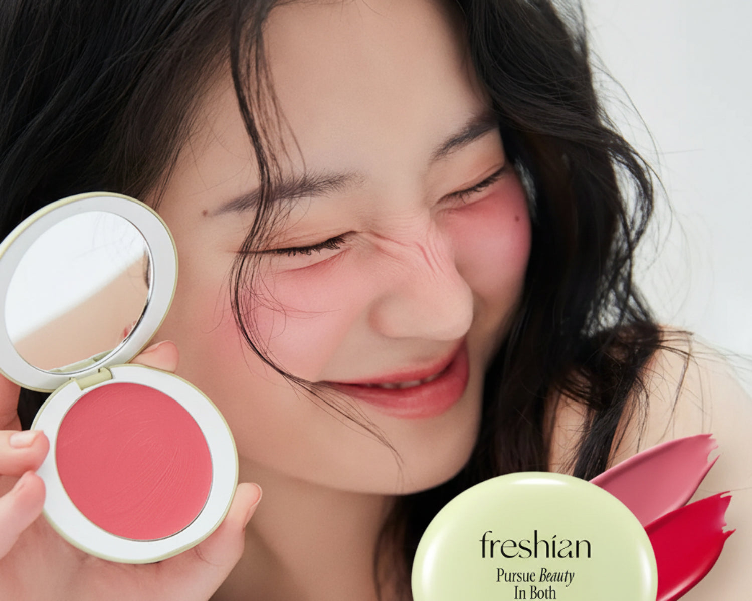 freshian Egg-like Cream Blush (Set/Single) (2 Options)