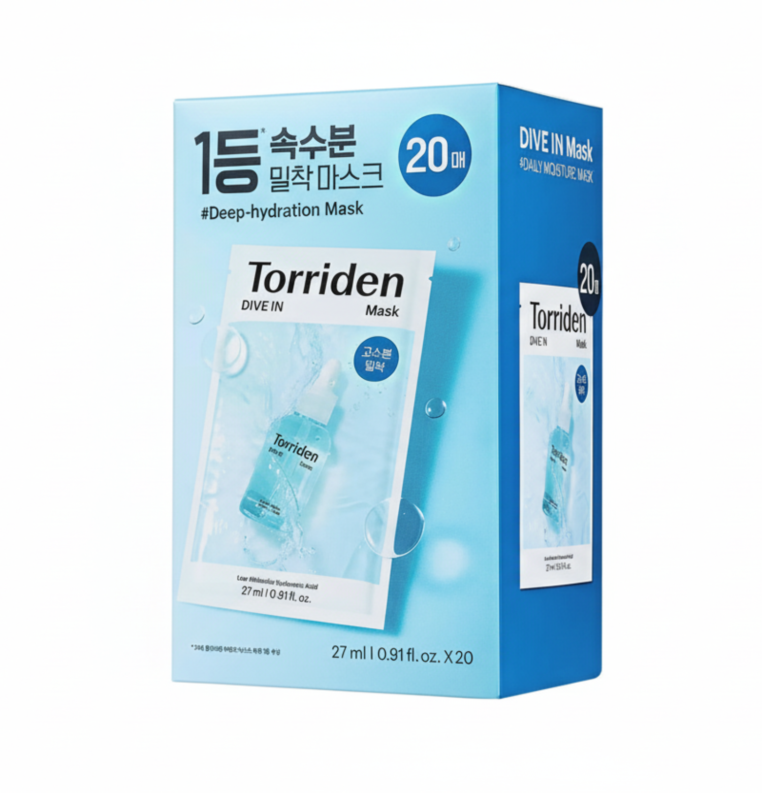 Torriden Dive In Low Molecular Hyaluronic Acid Mask Sheet 20ea