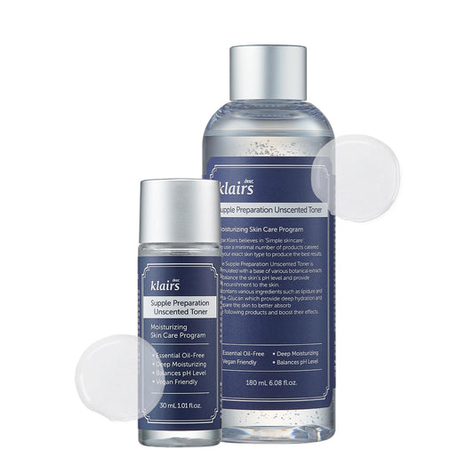 Supple Preparation Unscented Toner Set