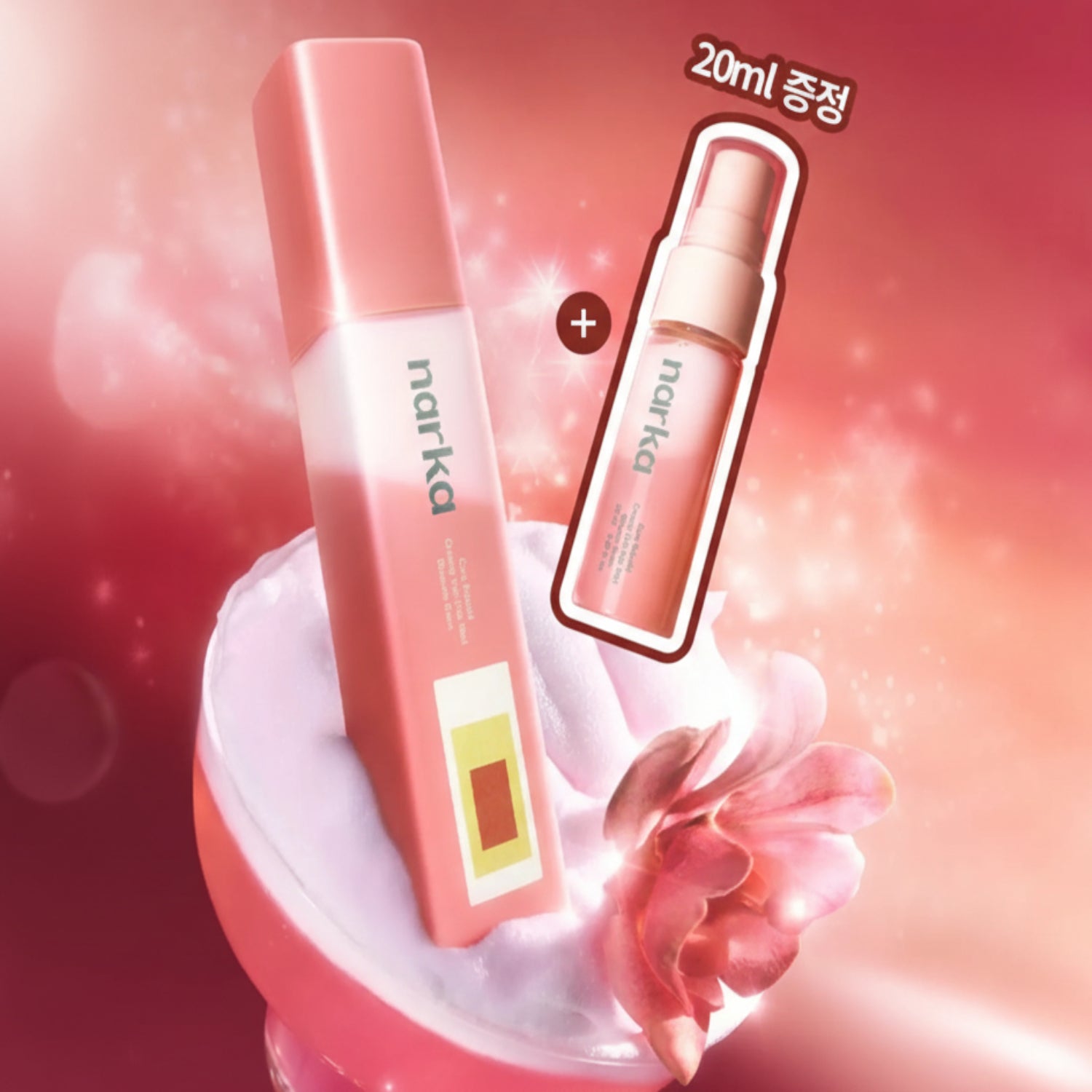 narka Core Rebuild Creamy Veil Hair Mist 80ml Blossom Dawn Set (+Mini Mist)