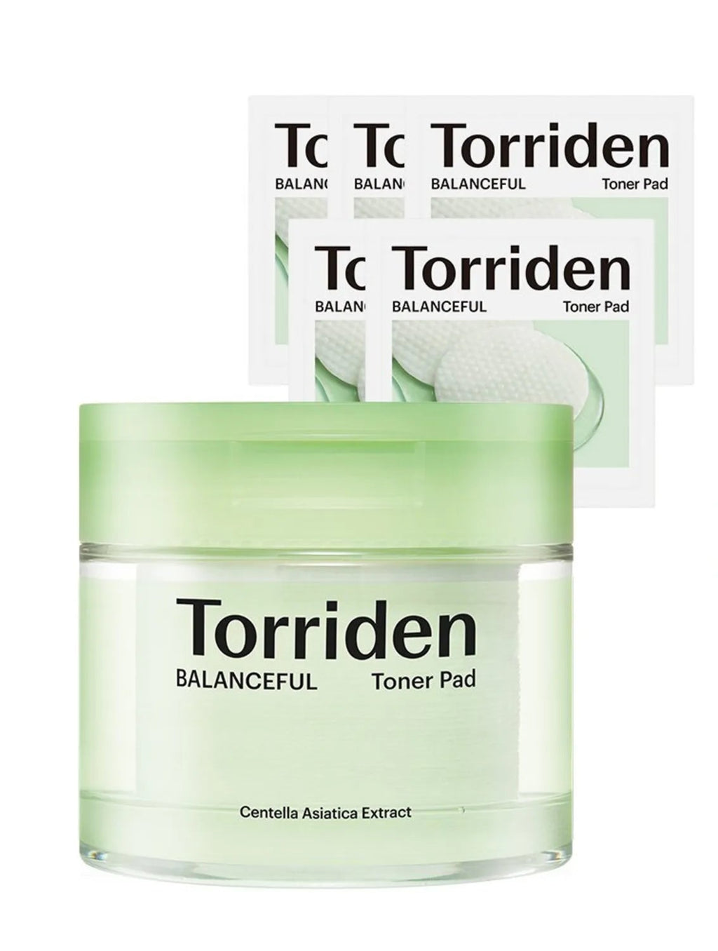 Torriden Balanceful Cica Toner Pad 60 Pads Special Set (+10 Pads)