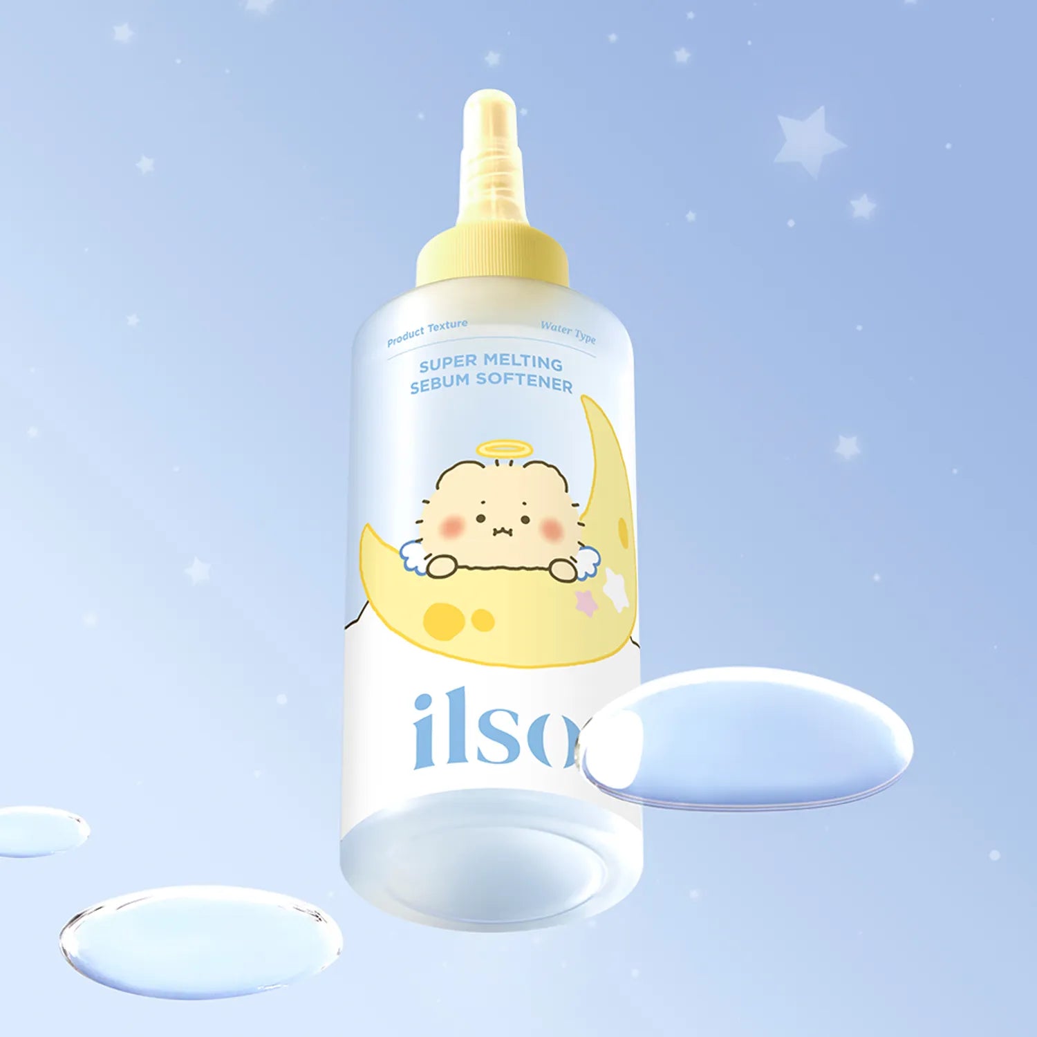 ilso Super Melting Sebum Softener 150ml Set (+Clean Master +Cotton Pads 40P)