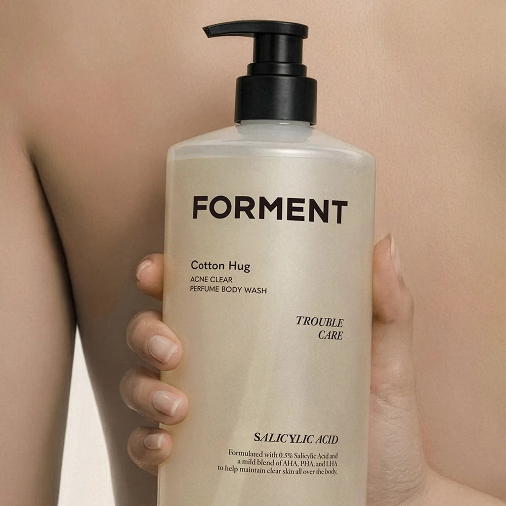 FORMENT Acne Perfume Body Wash Cotton Hug 500ml