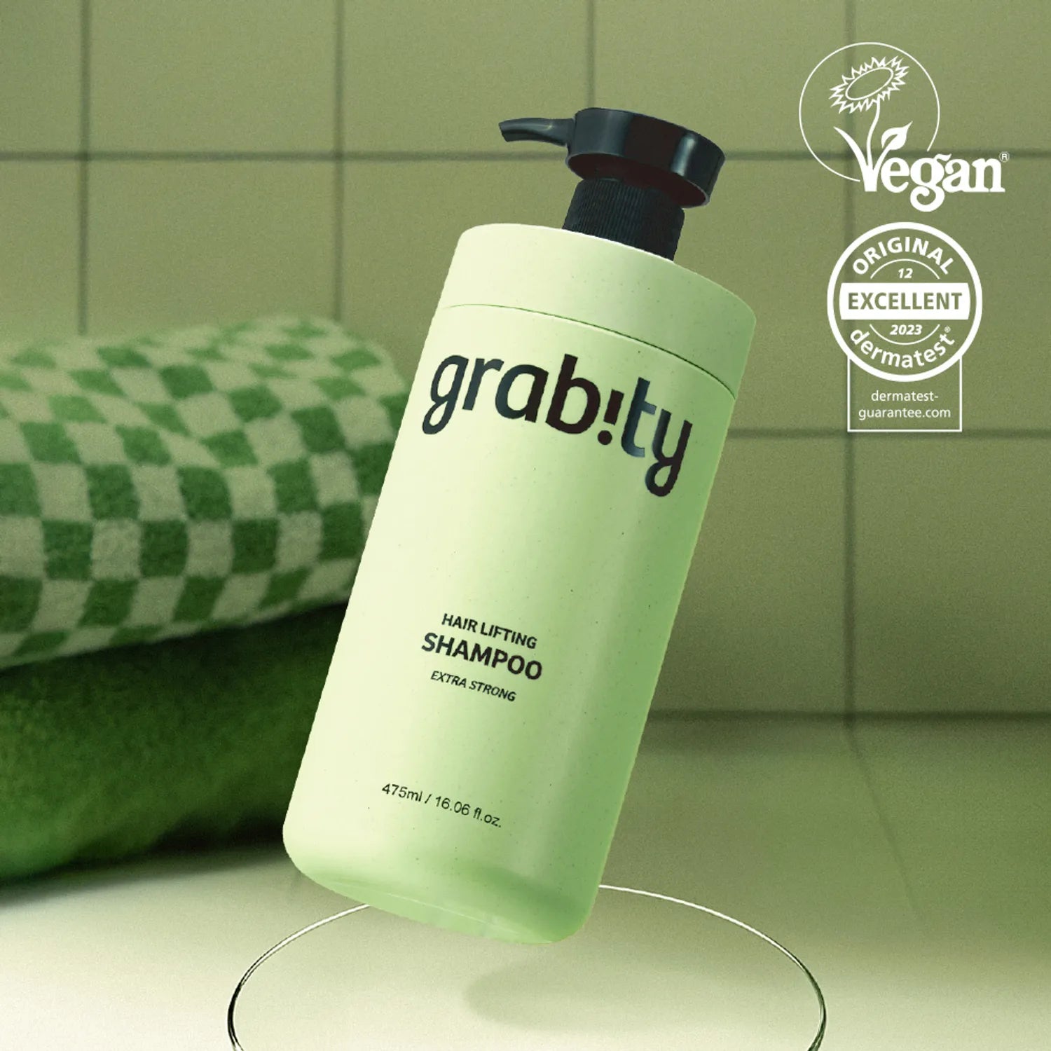 grabity Hair Lifting Shampoo Extra Strong Hair Loss care 475ml