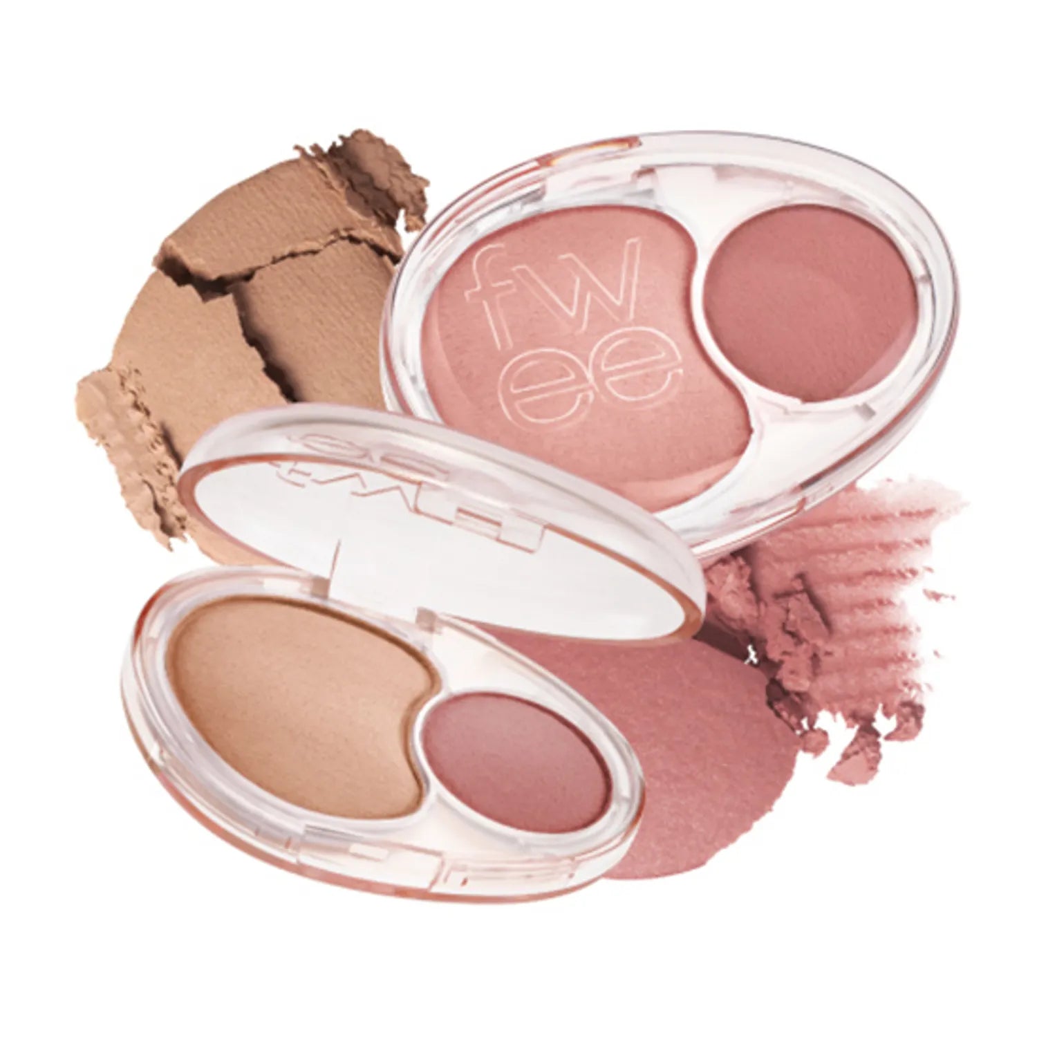 fwee Mellow Dual Blusher (11 Options)