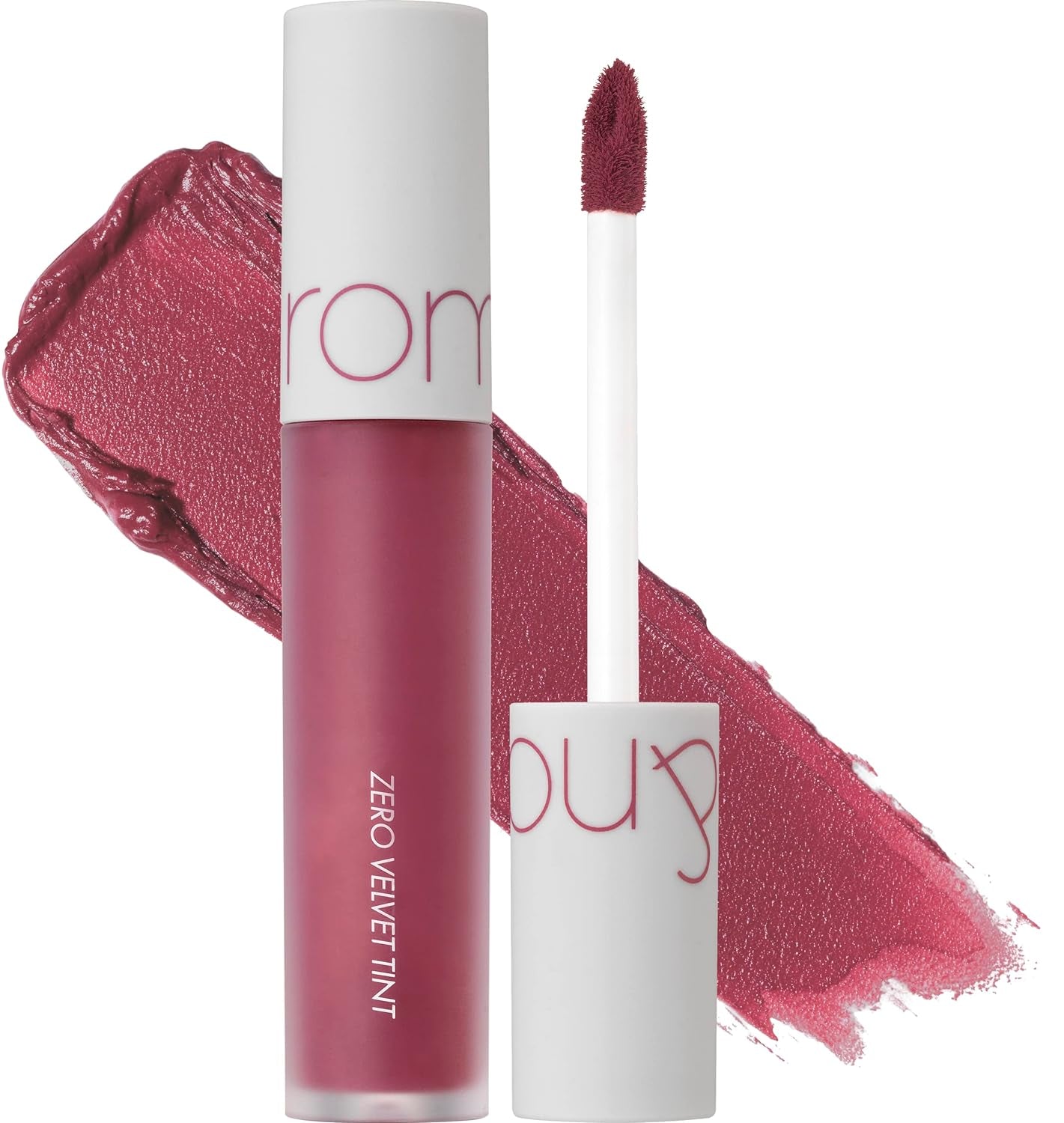 Rom&Nd Zero Velvet Tint 22 GRAIN NUDE, Velvety Matte Finish, Liquid Lip Tint, Long Lasting, Creamy, Non-Drying, Smudge-Proof, Richly Pigmented, Smooth Texture