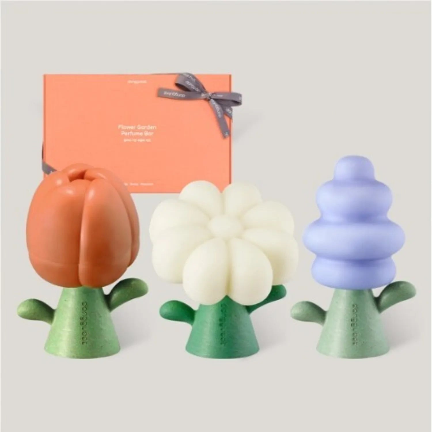 Donggubat Flower Garden Perfume Bar Gift Set Diffuser All-in-One Soap