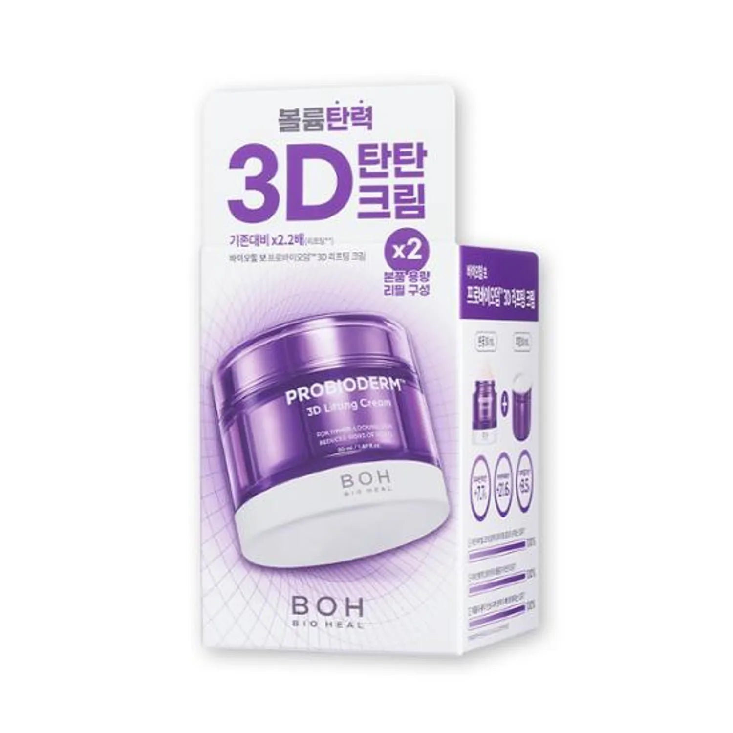 BIOHEAL BOH Probioderm 3D Lifting Cream 50mL Refill Set