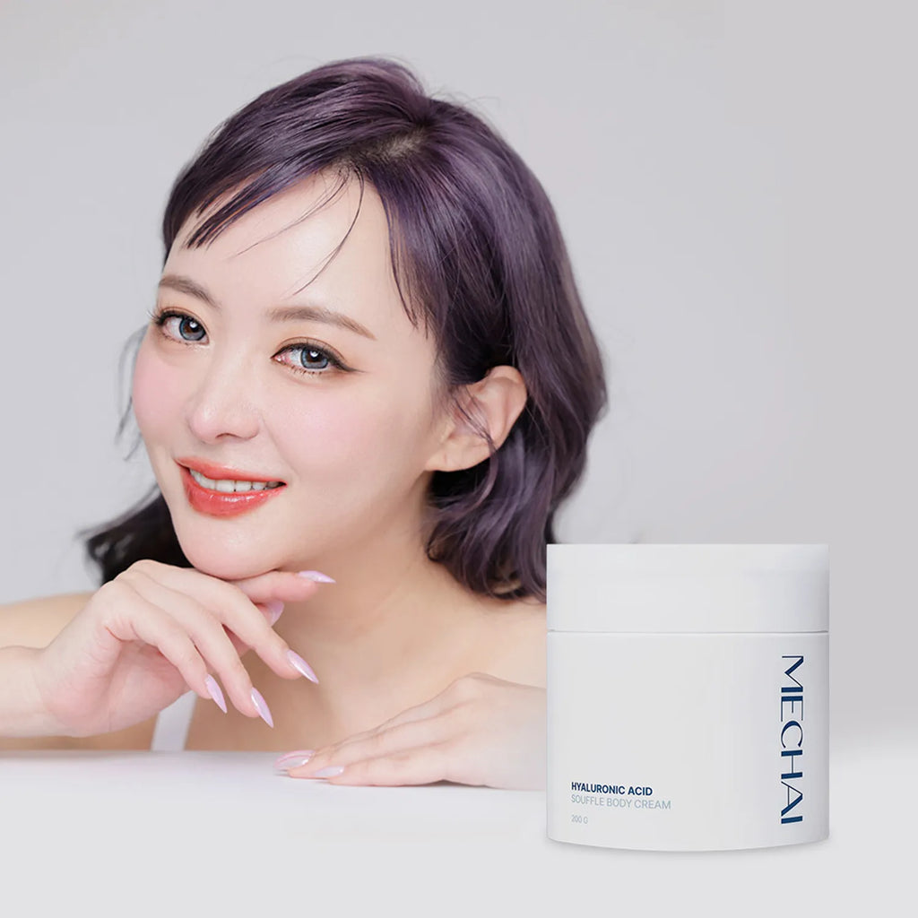 MECHAI Hyaluronic Acid Souffle Body Cream 200g