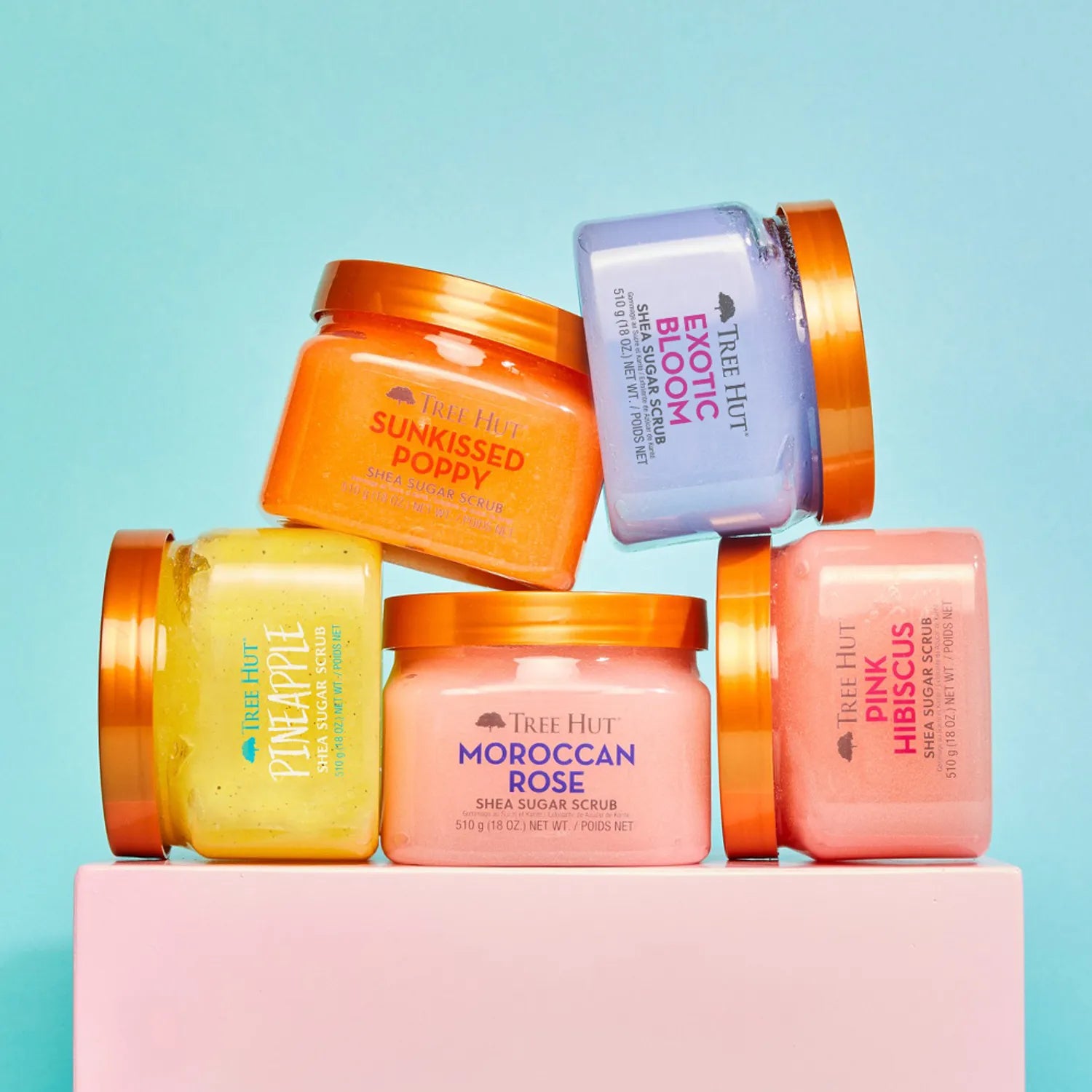 TREE HUT Shea Sugar Scrub 510g (6 Options)