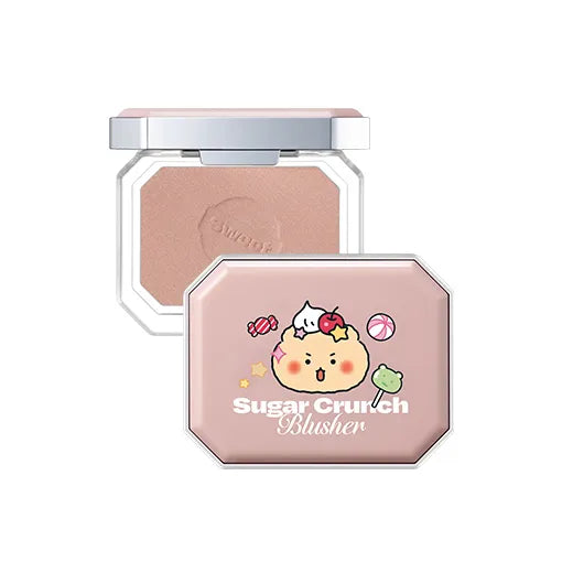 Alternative stereo Sugar Crunch Blusher 5.2g Set (+Brush) (3 Options)