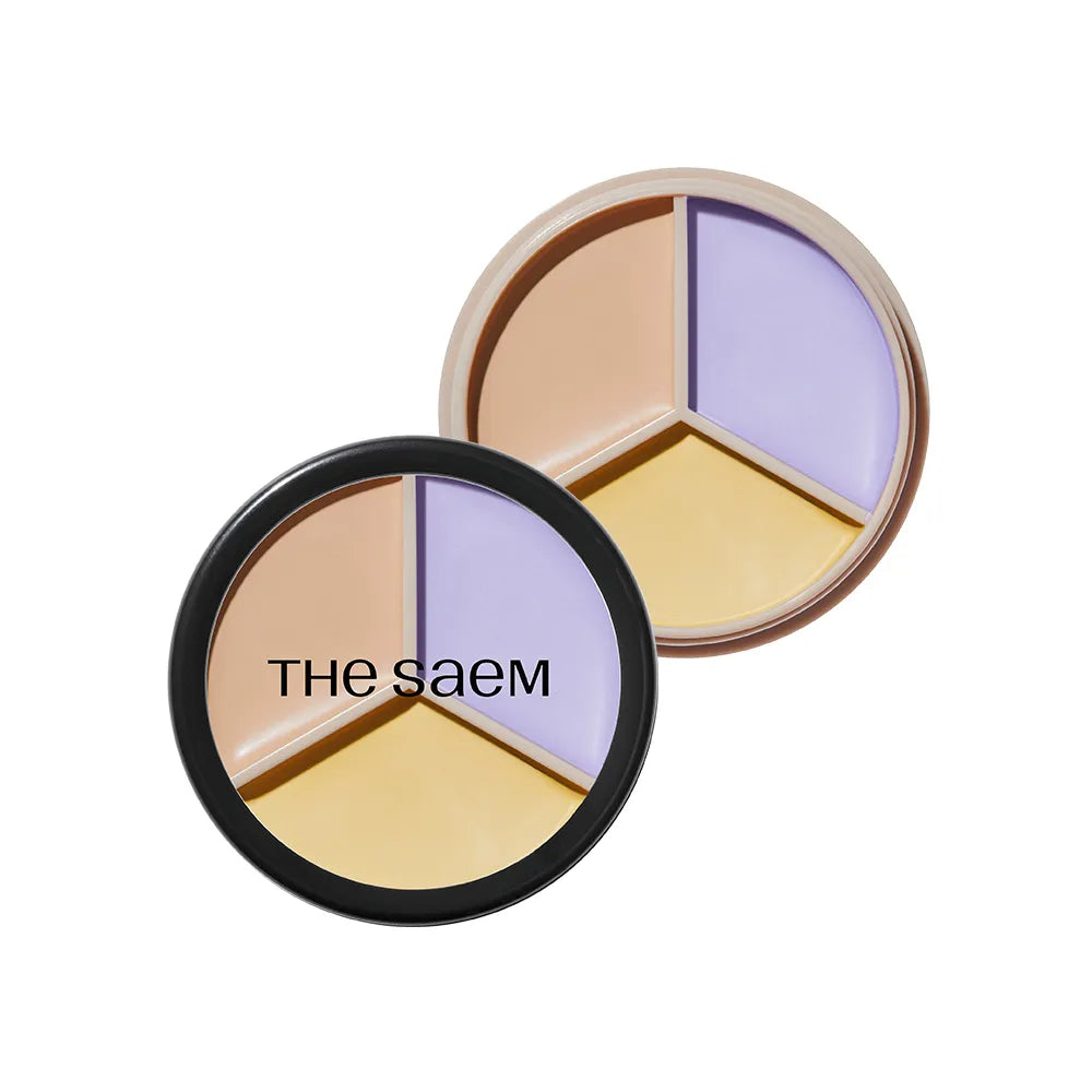 THE SAEM Cover Perfection Triple Pot Concealer (10 Options)