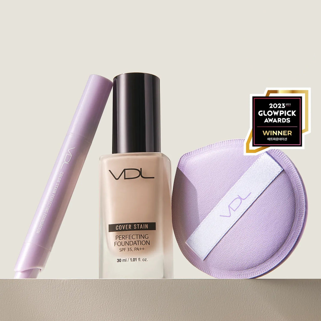 VDL Cover Stain Perfecting Foundation 30ml (SPF35, PA++) (7 Options)