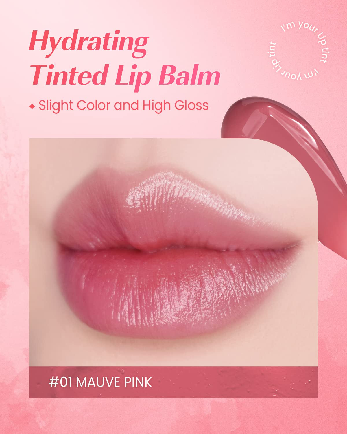 Tinted Lip Balm 01 Mauve Pink