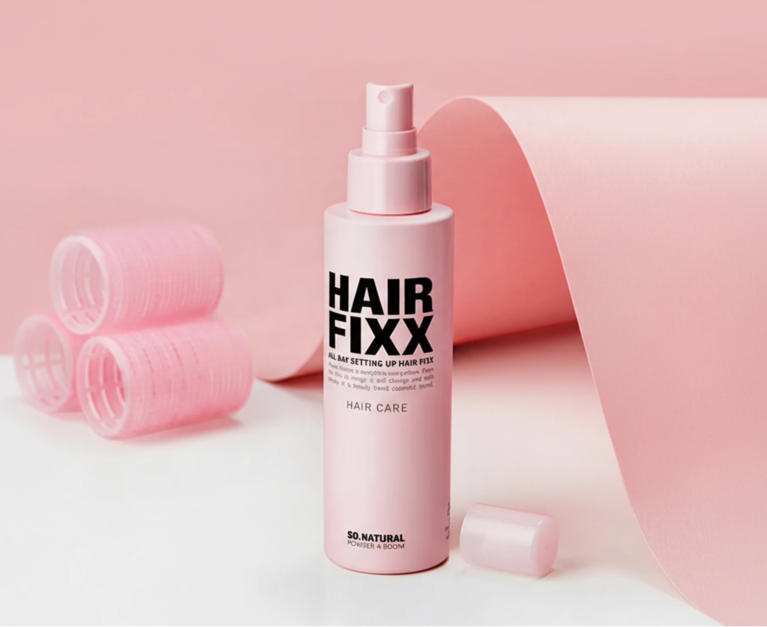 so natural All Day Setting Up Hair Fixer 155mL