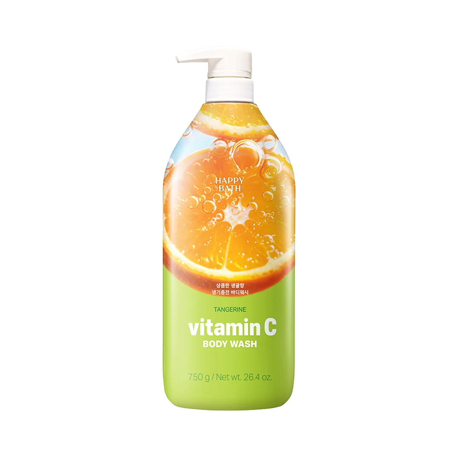 Happy Bath Tangerine Vitamin C Body Wash 750g