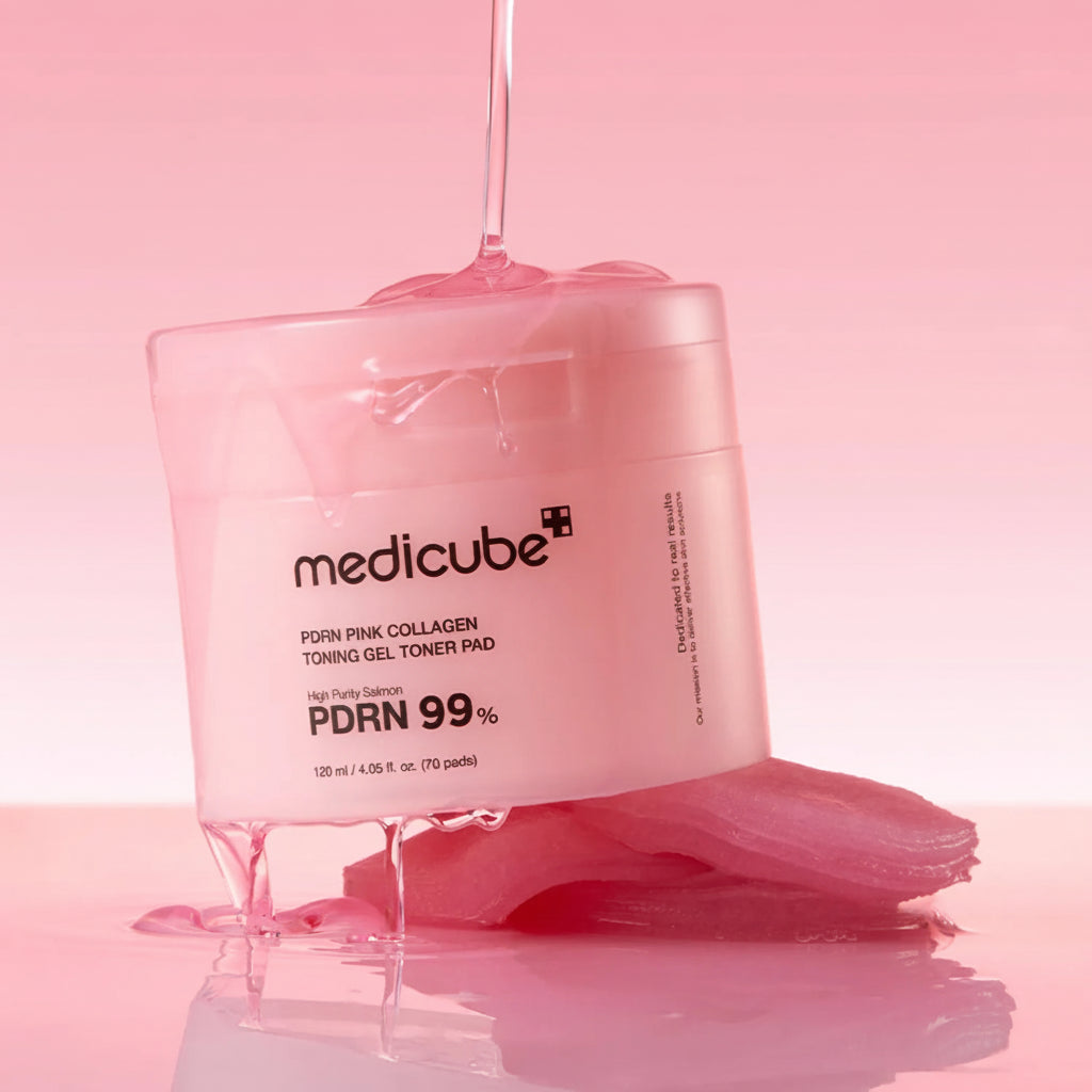 medicube PDRN Pink Collagen Toning Gel Toner Pads 70P
