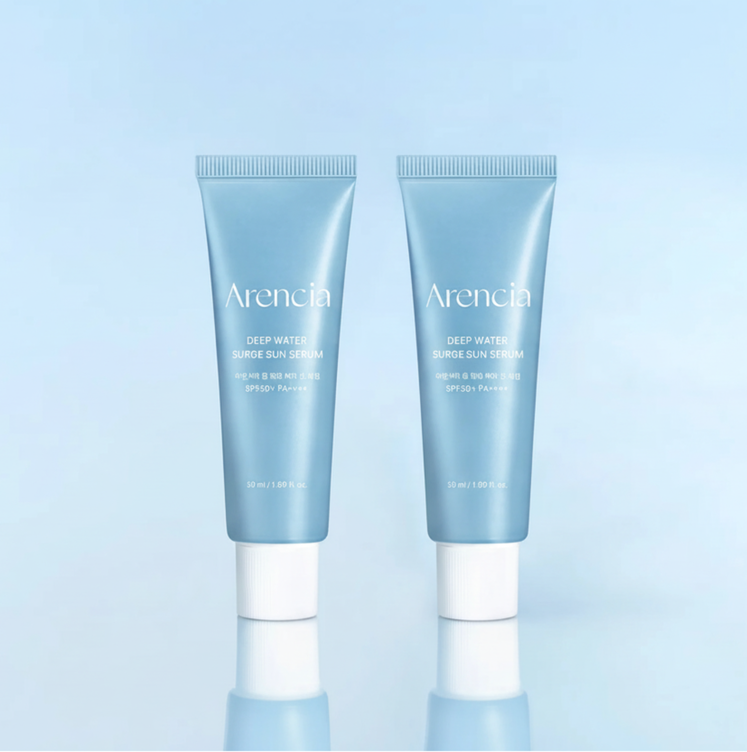 Arencia Deep Water Surge Sun Serum 50ml 1+1 Set