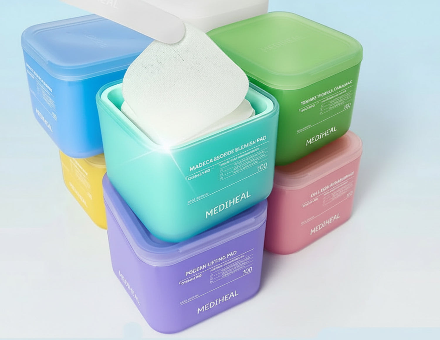 MEDIHEAL Toner Pad 100 Pads (7 Options)