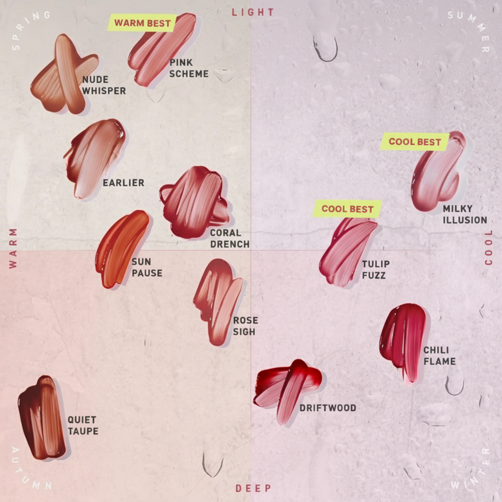 3CE Misty Lip Bare (4 Options)