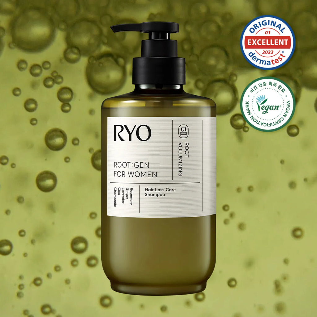 Ryo Root:Gen Scalp Care Shampoo for women 353mL Special Set (+100mL)