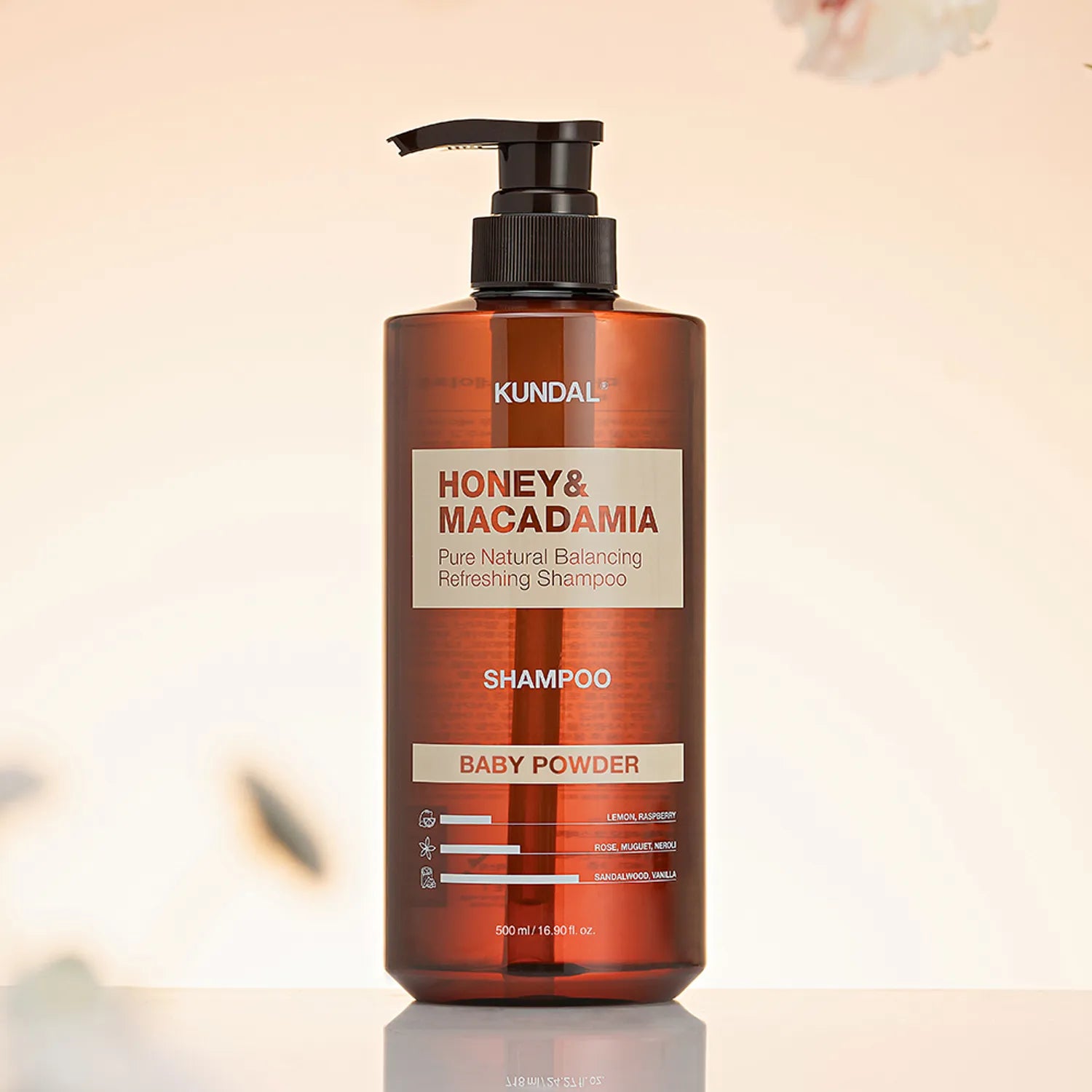 KUNDAL Honey & Macadamia Nature Shampoo 500ml (3 Options)