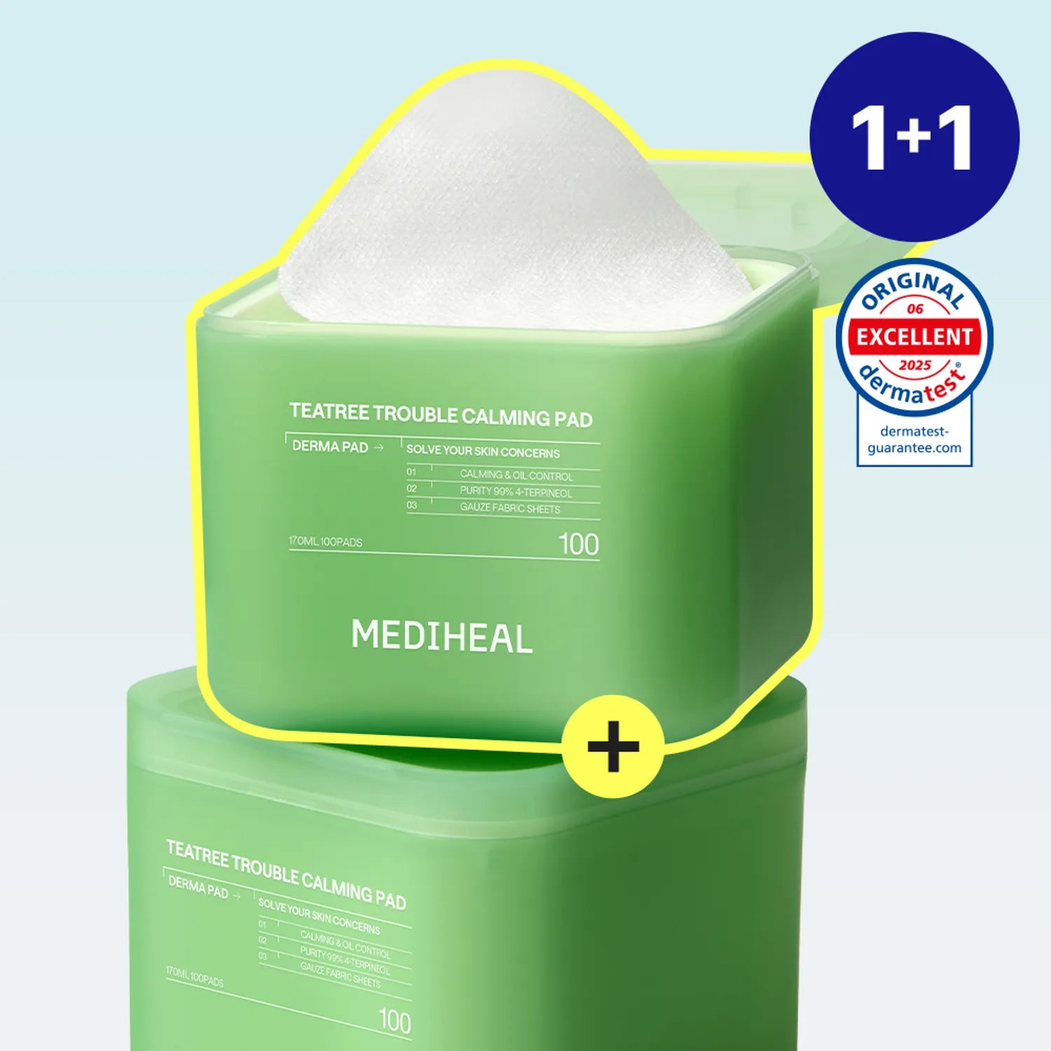 MEDIHEAL Teatree Trouble Calming Pad 100P Double Pack