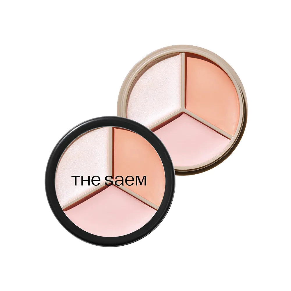 THE SAEM Cover Perfection Triple Pot Concealer (10 Options)
