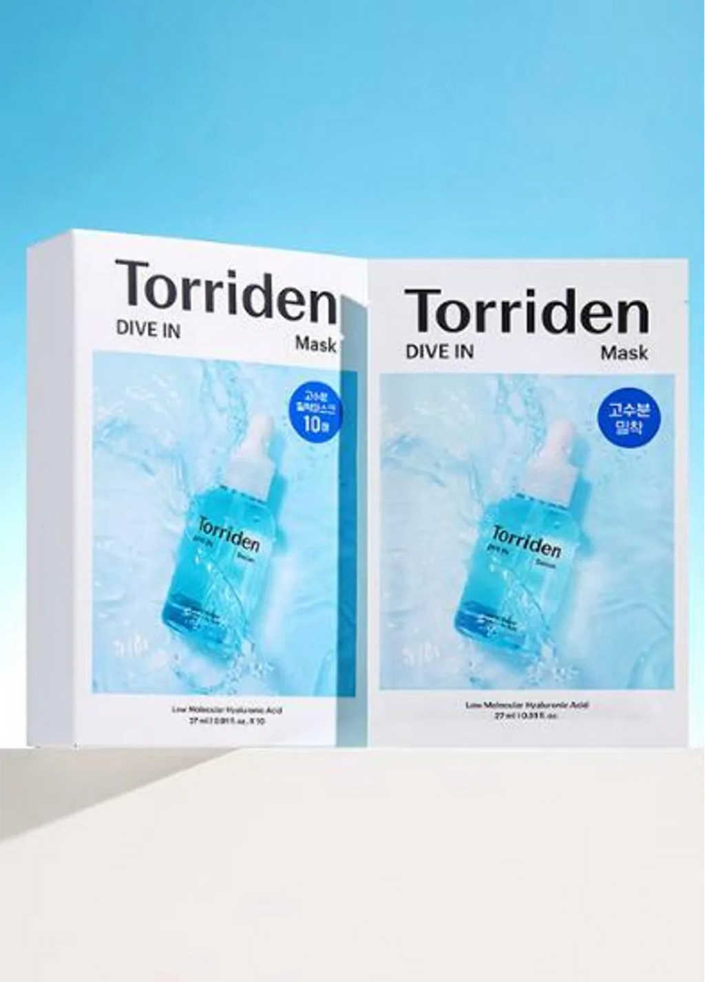 Torriden Dive-In Low Molecule Hyaluronic Acid Mask Sheet 10ea