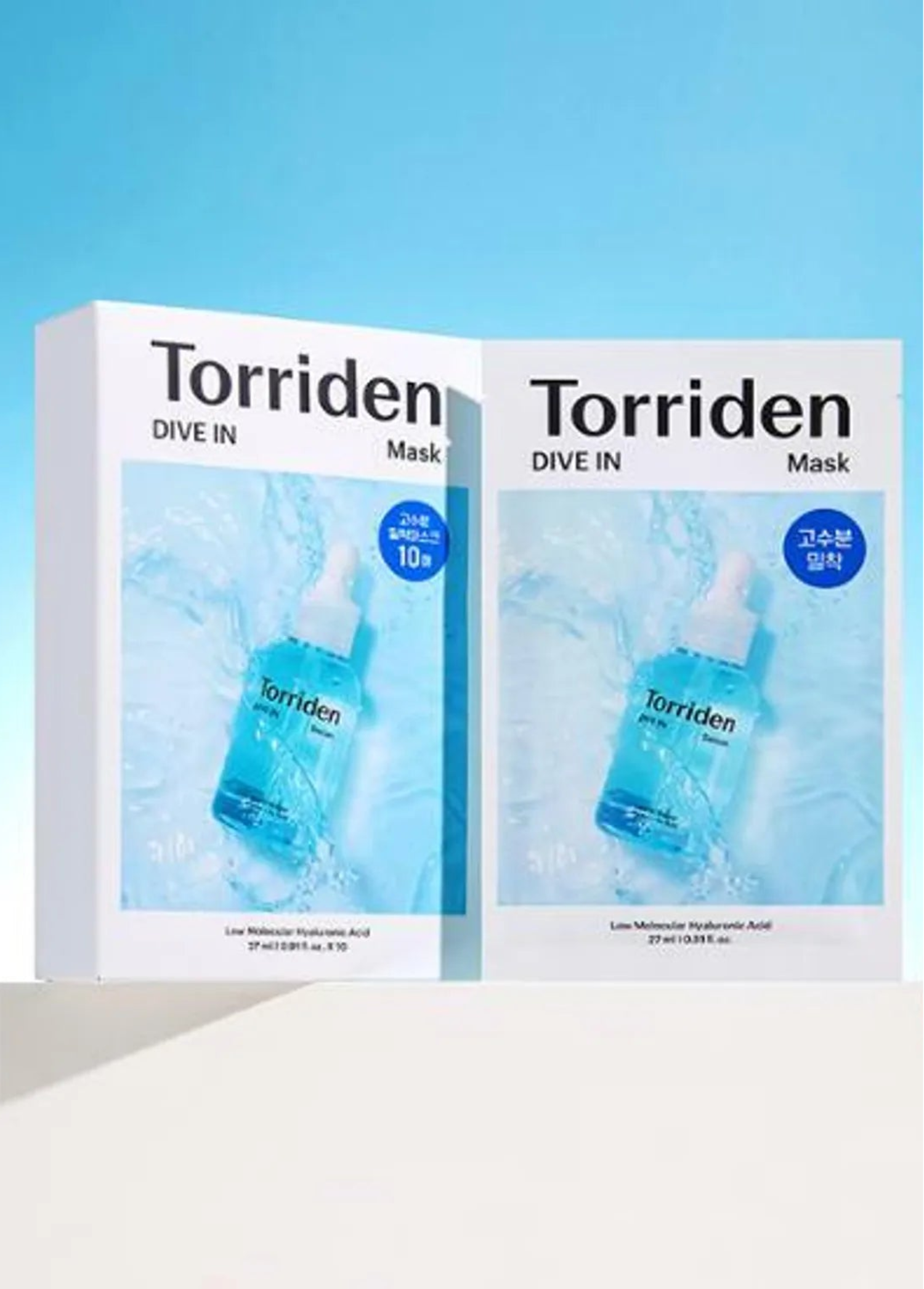 Torriden Dive-In Low Molecule Hyaluronic Acid Mask Sheet 10ea
