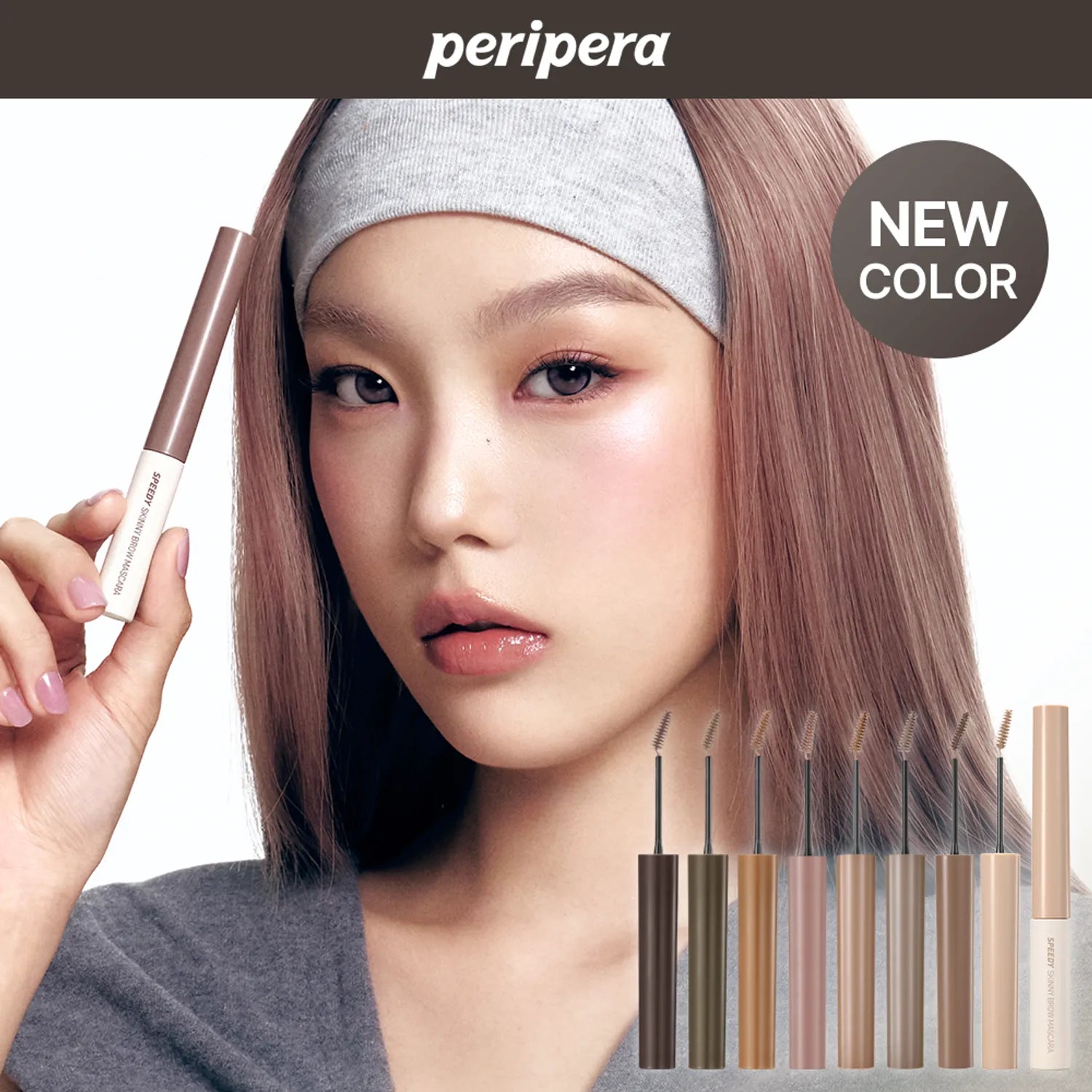 peripera Speedy Skinny Brow Mascara (6 Options)
