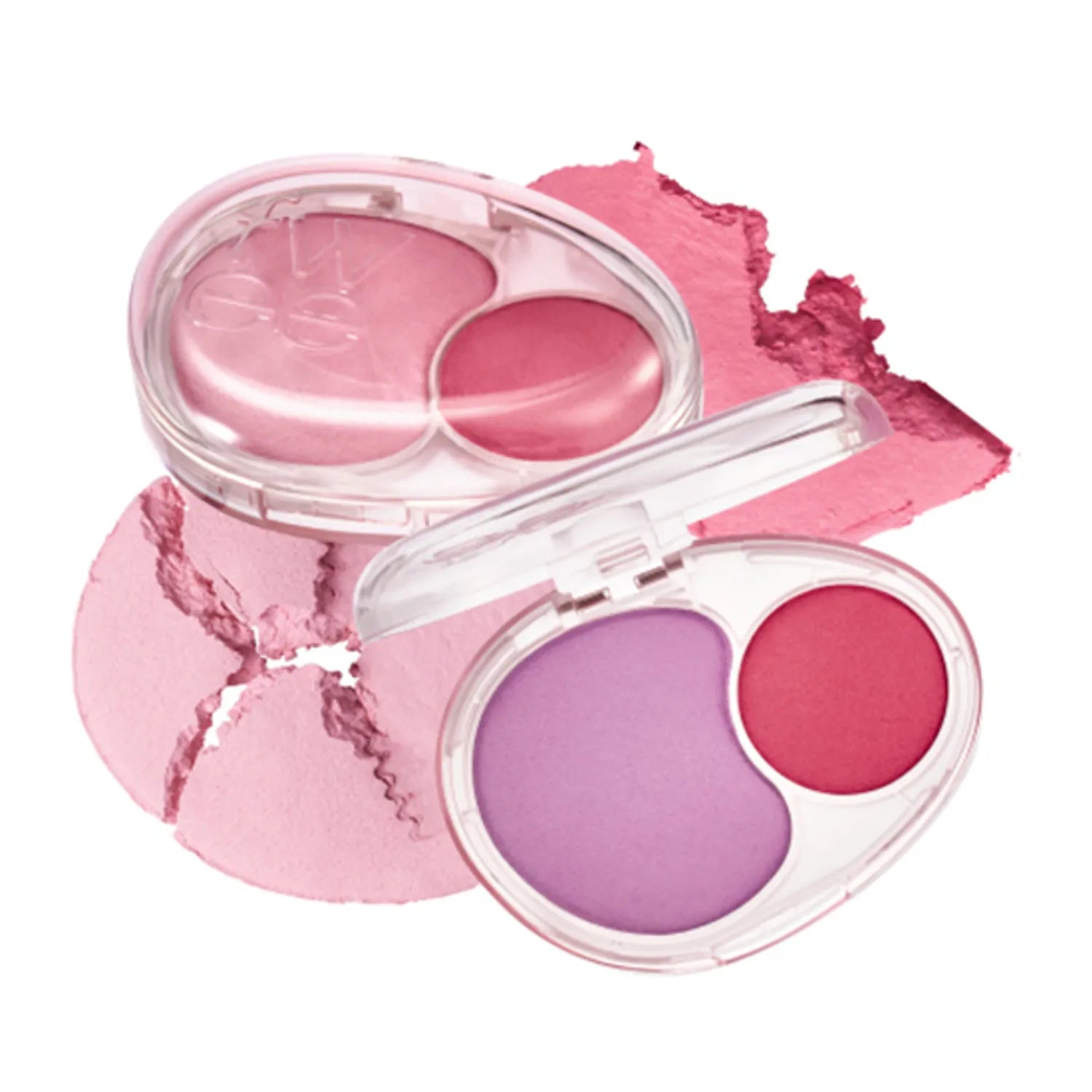 fwee Mellow Dual Blusher (11 Options)
