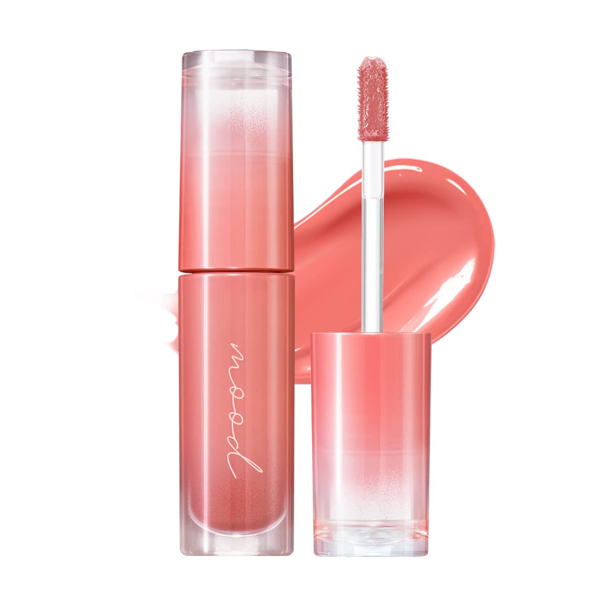 Peripera Ink Mood Glowy Tint, Lip-Plumping, Naturally Moisturizing, Lightweight, Glow-Boosting, Long-Lasting, Comfortable, Non-Sticky, Mask Friendly, No White Film (03 ROSE in MIND)