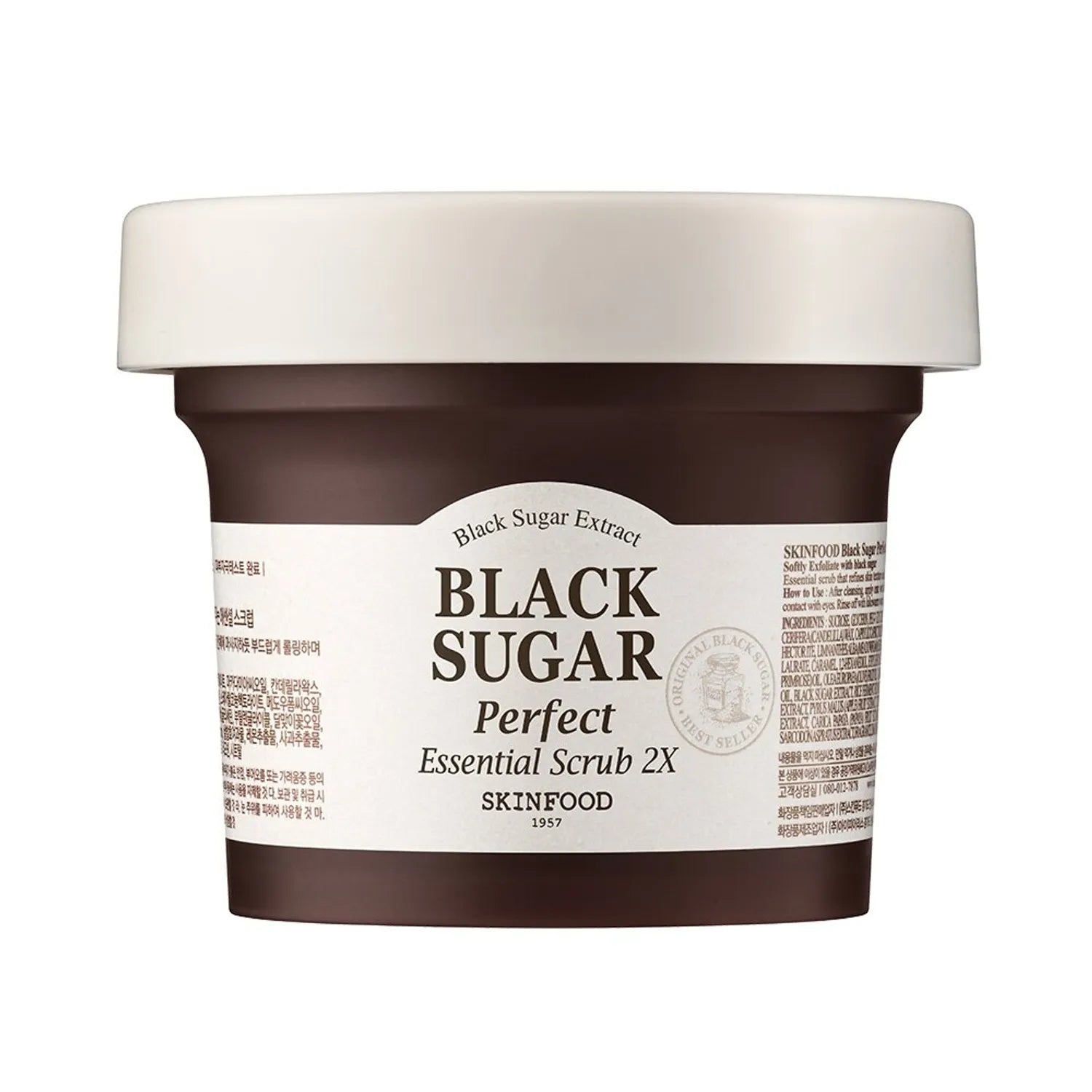 SKINFOOD Black Sugar Perfect Essential Scrub 2X 210g