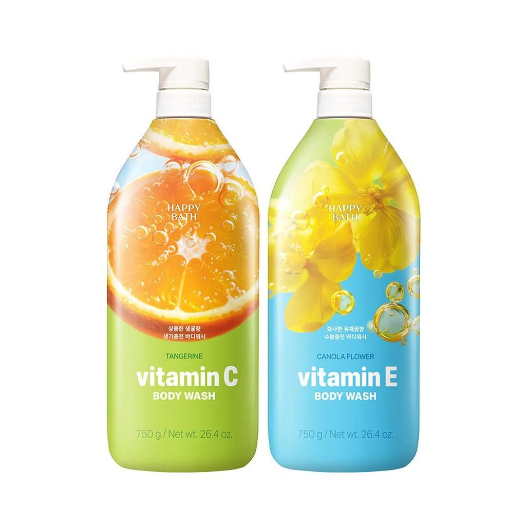 Happy Bath Tangerine Vitamin C Body Wash 750g