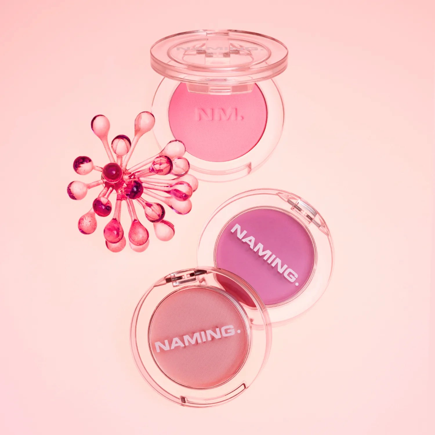 NAMING. Fluffy Powder Blush (Set/Single) (16 Options)