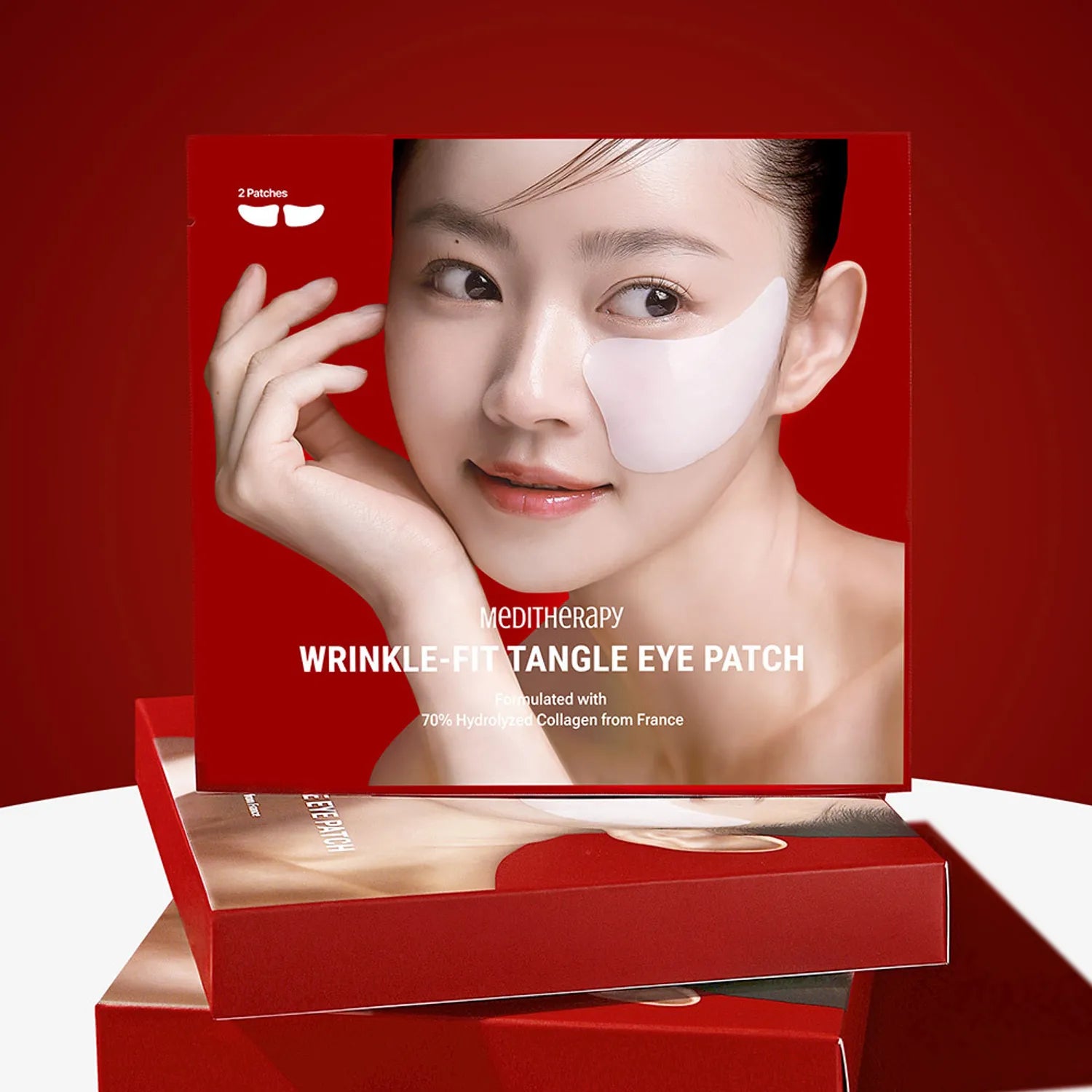 Meditherapy Wrinkle-Fit Tangle Eye Patch 4 Servings