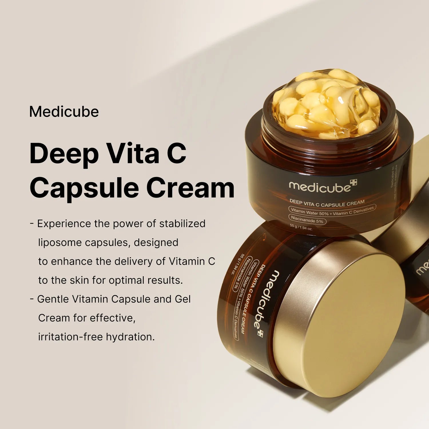 medicube Deep Vita C Capsule Cream 55g