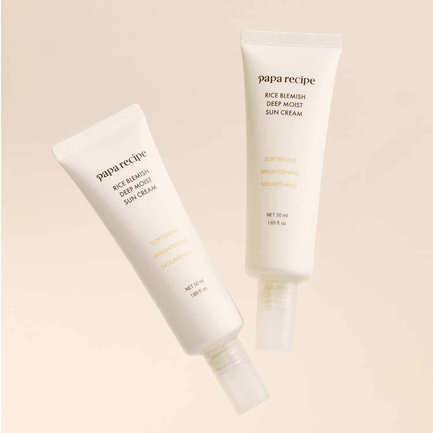 papa recipe Rice Blemish Deep Moist Sun Cream 50ml Double Pack