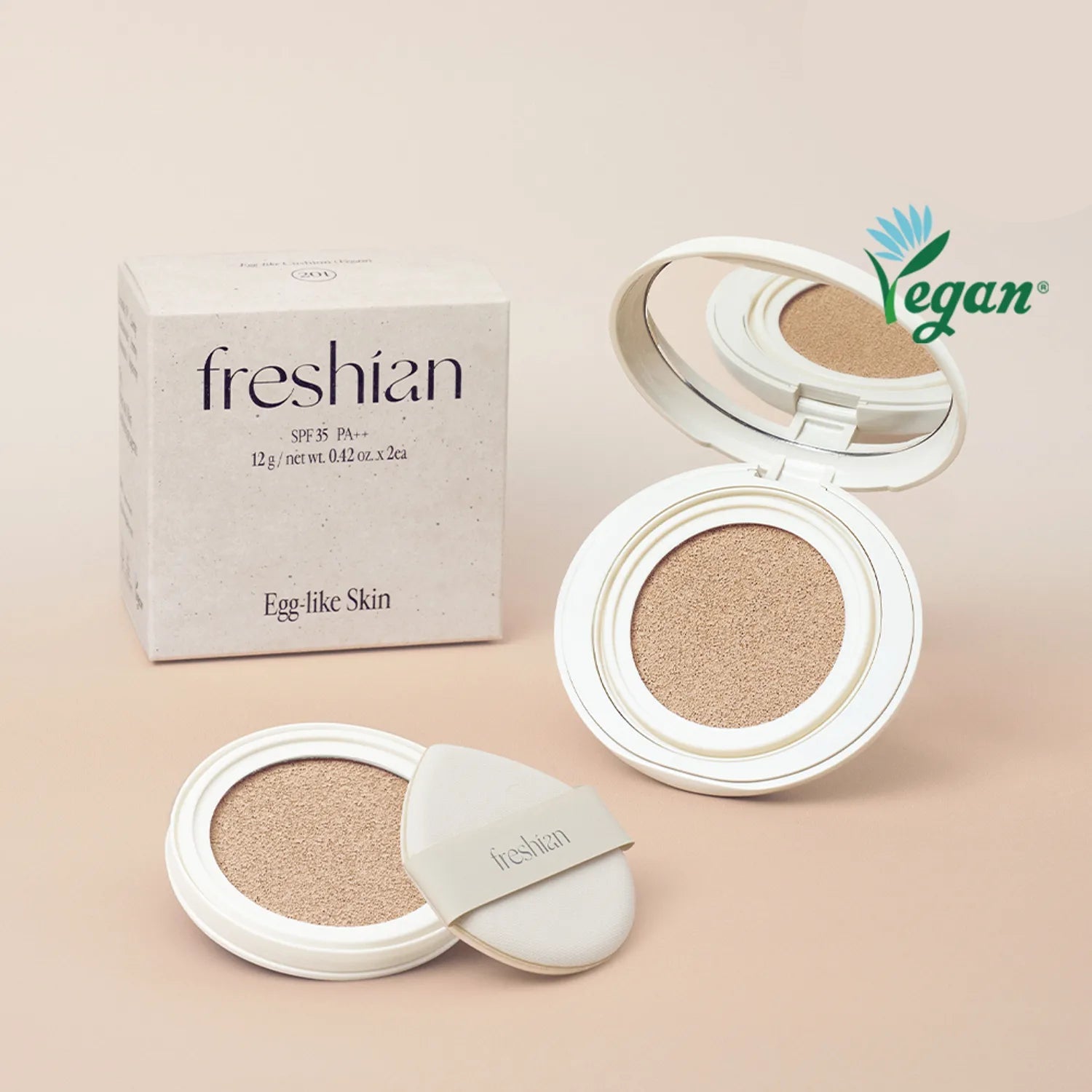 freshian Egg Like Cushion (Vegan)