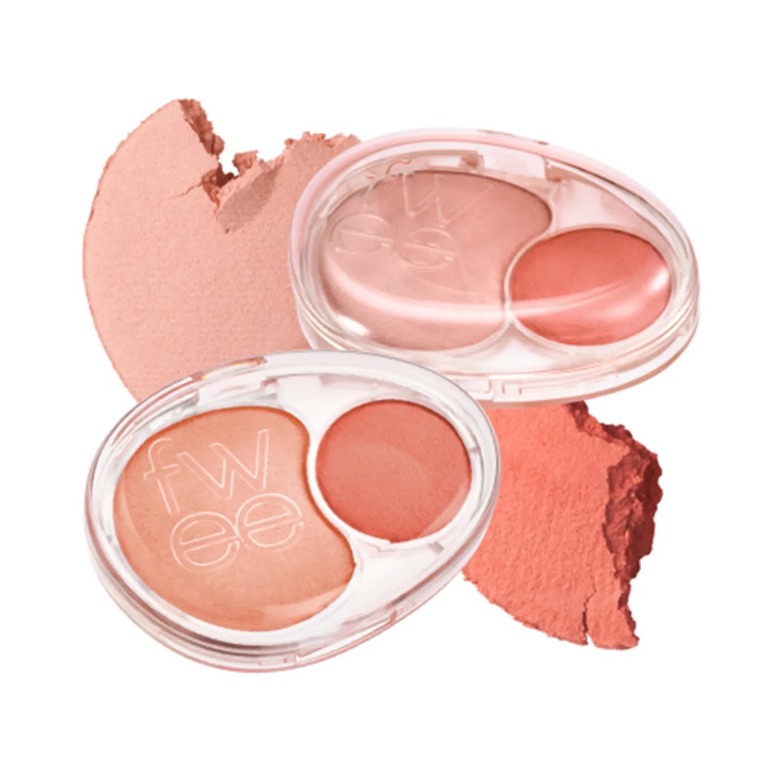 fwee Mellow Dual Blusher (11 Options)