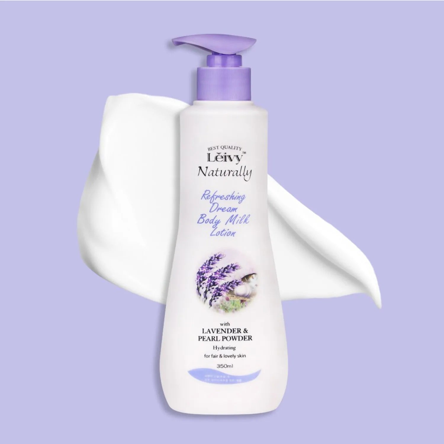Leivy Refreshing Cream Body Milk Lotion 350mL