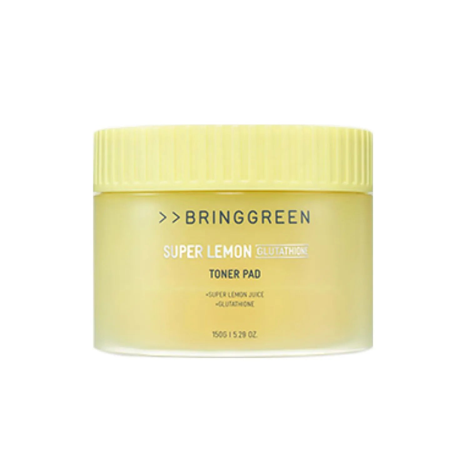 BRING GREEN Super Lemon Glutathione Toner Pad Refill Set(+90EA)