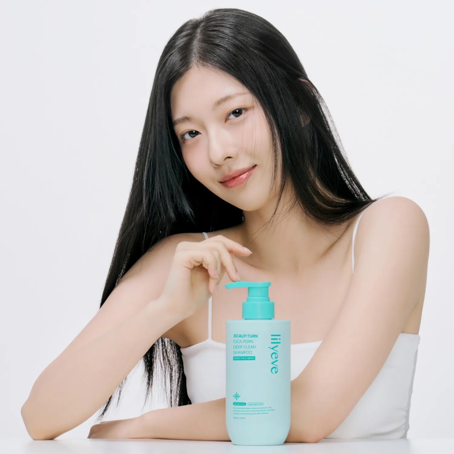 lilyeve Scalp:Turn Cica PDRN Deep Clean Shampoo 500g