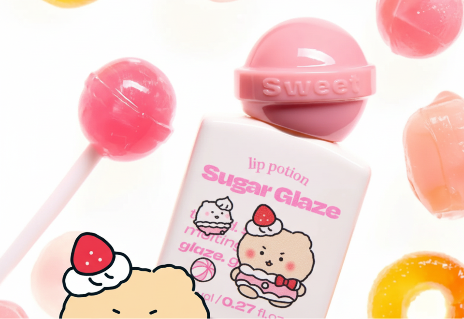 Alternative stereo Lip Potion Sugar Glaze Tint (8 Options)