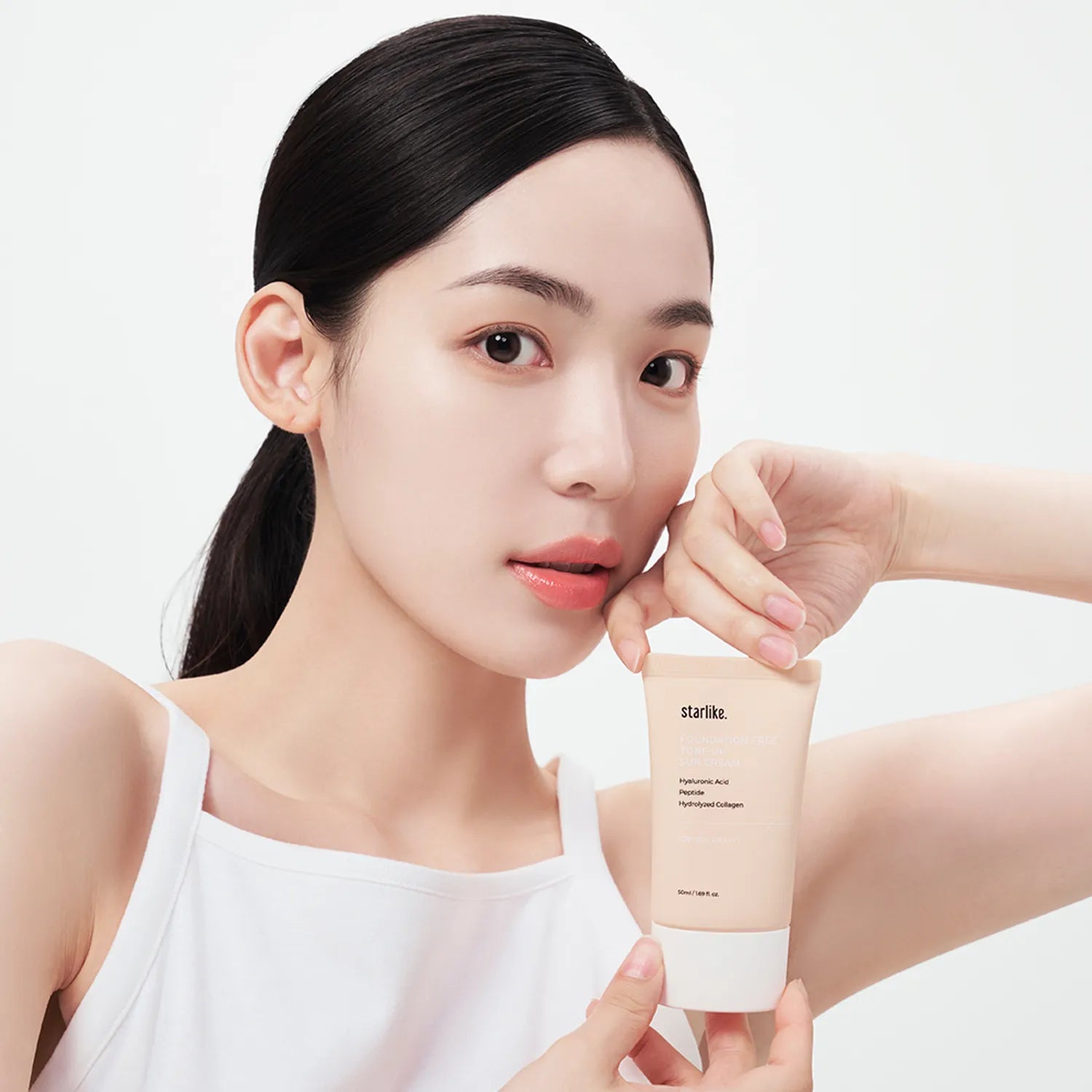 starlike Foundation Free Tone Up Sun Cream 50ml