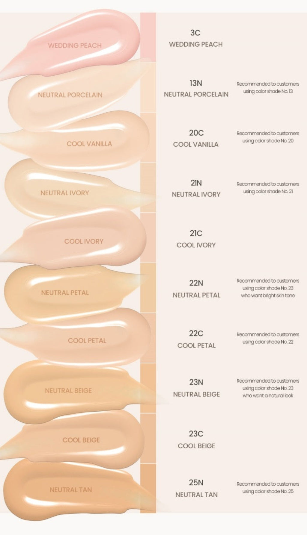 espoir Be Glow Foundation 30g (9 Options)